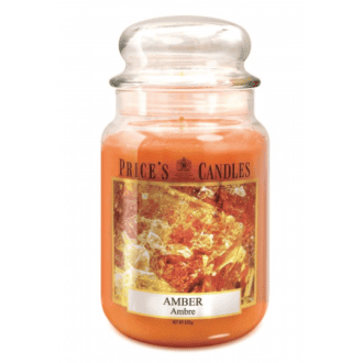 Price’s Candles Amber Świeca Duża