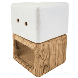 Kominek Ceramiczny Bambus Kwadratowy