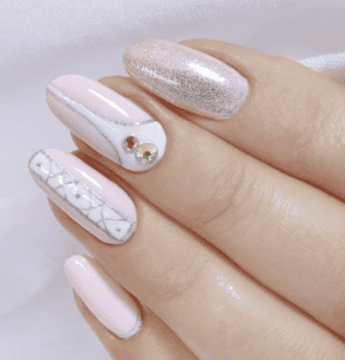 Pyłek do Paznokci Silver Magic Dust - obrazek 3