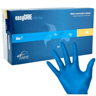 Easycare Rękawiczki Nitrylowe Niebieskie M