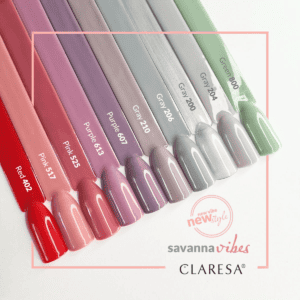 Claresa Lakier Hybrydowy Red 402 5ml - obrazek 3