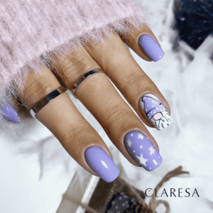 Claresa Lakier Hybrydowy Purple 602 5ml - obrazek 2