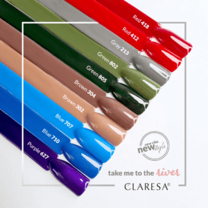 Claresa Lakier Hybrydowy Blue 710 5ml - obrazek 3