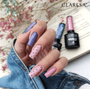 Claresa Lakier Hybrydowy Dusty Rose 8 5ml - obrazek 3