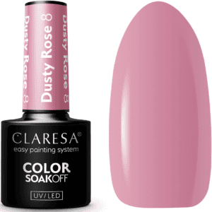 Claresa Lakier Hybrydowy Dusty Rose 8 5ml