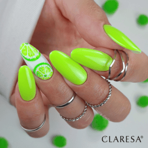 Claresa Lakier Hybrydowy Fluo 2 5ml - obrazek 2