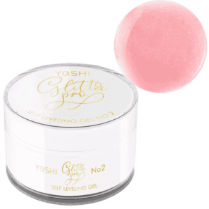 Yoshi Glitter Pro Żel Budujący Samopoziomujący No.2 15ml