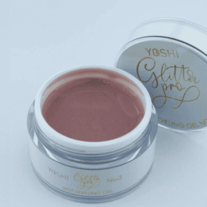 Yoshi Glitter Pro Żel Budujący Samopoziomujący No.3 15ml - obrazek 2