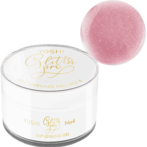 Yoshi Glitter Pro Żel Budujący Samopoziomujący No.4 15ml