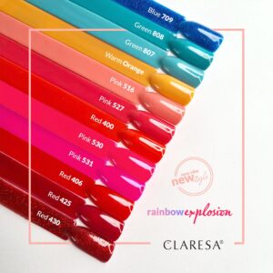 Claresa Lakier Hybrydowy Pink 531 5ml - obrazek 2