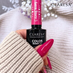 Claresa Lakier Hybrydowy Love Story 5 5ml - obrazek 2