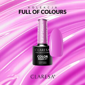 Claresa Lakier Hybrydowy Full Of Colours 4 5ml - obrazek 2