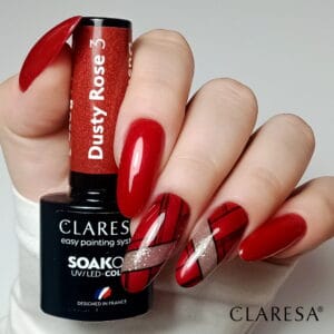 Claresa Lakier Hybrydowy Dusty Rose 3 5ml - obrazek 3