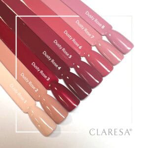 Claresa Lakier Hybrydowy Dusty Rose 4 5ml - obrazek 3