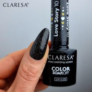Claresa Lakier Hybrydowy Love Story 10 5ml - obrazek 2