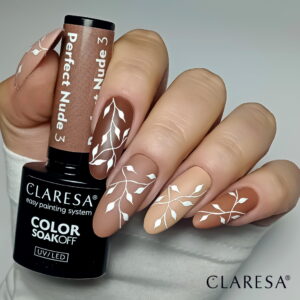 Claresa Lakier Hybrydowy Perfect Nude 3 5ml - obrazek 3