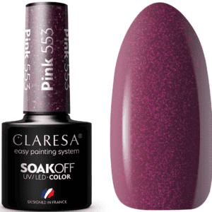 Claresa Lakier Hybrydowy Pink 553 5ml