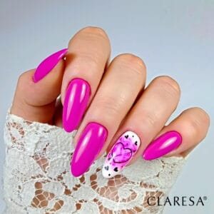 Claresa Lakier Hybrydowy Pink 547 5ml - obrazek 3
