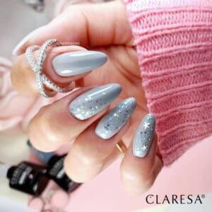 Claresa Lakier Hybrydowy Gray 206 5ml - obrazek 3