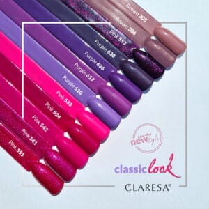 Claresa Lakier Hybrydowy Pink 553 5ml - obrazek 2