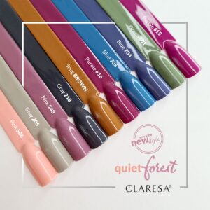 Claresa Lakier Hybrydowy Gray 218 5ml - obrazek 3
