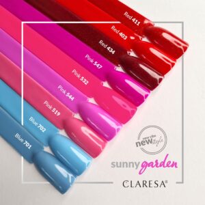 Claresa Lakier Hybrydowy BLUE 702 5ml - obrazek 3