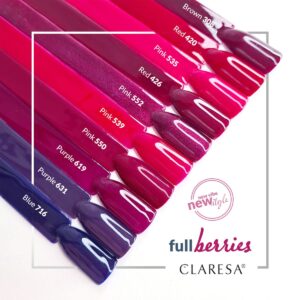Claresa Lakier Hybrydowy Red 426 5ml - obrazek 2