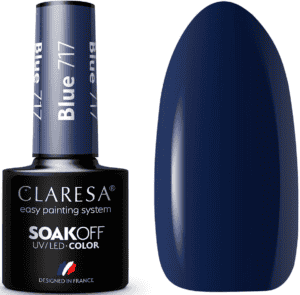 Claresa Lakier Hybrydowy Blue 717 5ml