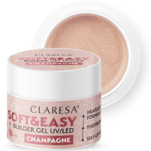 Claresa Soft&Easy Builder Gel Żel Budujący Champagne 90g