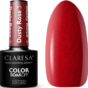 Claresa Lakier Hybrydowy Dusty Rose 3 5ml