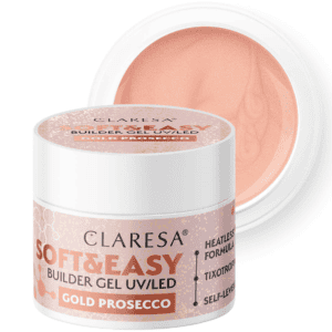 Claresa Soft&Easy Builder Gel Żel Budujący Gold Prosecco 90g