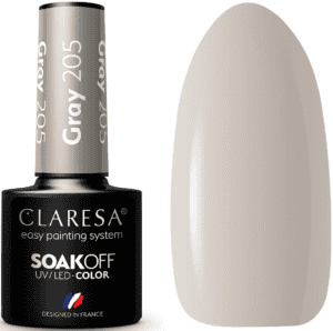 Claresa Lakier Hybrydowy Gray 205 5ml