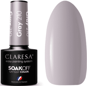 Claresa Lakier Hybrydowy Gray 210 5ml
