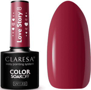 Claresa Lakier Hybrydowy Love Story 8 5ml
