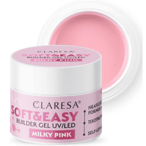Claresa Soft&Easy Builder Gel Żel Budujący Milky Pink 90g