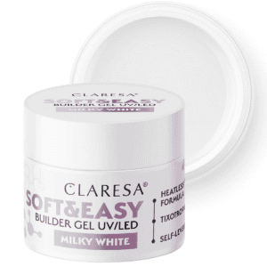 Claresa Soft&Easy Builder Gel Żel Budujący Milky White 90g