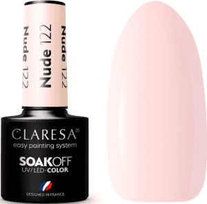 Claresa Lakier Hybrydowy Nude 122 5ml