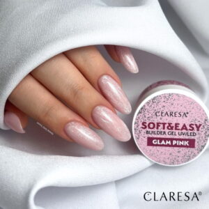 Claresa Soft&Easy Builder Gel Żel Budujący Glam Pink 90g - obrazek 2