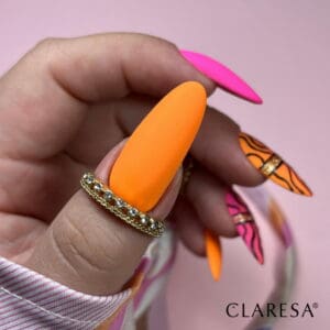 Claresa Lakier Hybrydowy Fluo 3 5ml - obrazek 3
