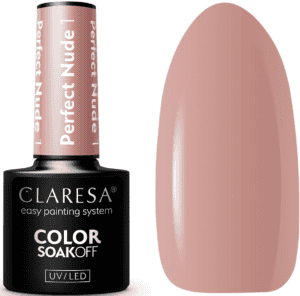 Claresa Lakier Hybrydowy Perfect Nude 1 5ml