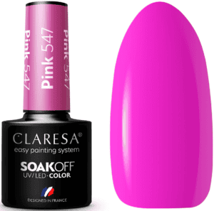 Claresa Lakier Hybrydowy Pink 547 5ml