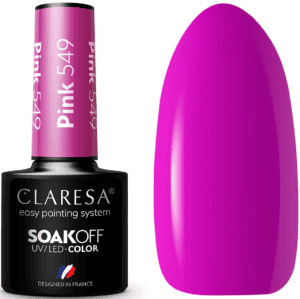 Claresa Lakier Hybrydowy Pink 549 5ml
