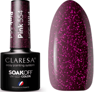 Claresa Lakier Hybrydowy Pink 554 5ml