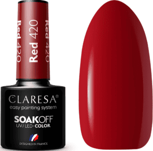 Claresa Lakier Hybrydowy Red 420 5ml