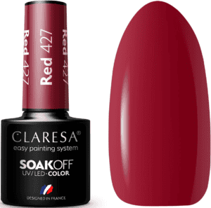 Claresa Lakier Hybrydowy Red 427 5ml