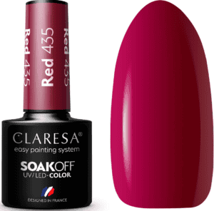 Claresa Lakier Hybrydowy Red 435 5ml
