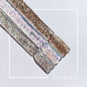 Claresa Lakier Hybrydowy Glitter 3 5ml - obrazek 2