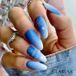 Claresa Blue 707 Lakier Hybrydowy 5ml - obrazek 2