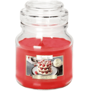 Aura Bispol Mała Świeca Malinowa Chmurka