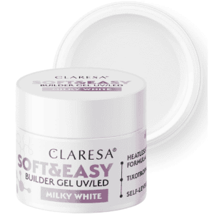 Claresa Soft&Easy Builder Gel Żel Budujący Milky White 12g
